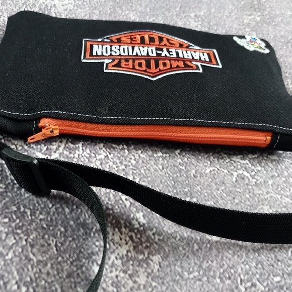Reworked Harley-Davidson Benny Bag Fanny Pack UNISEX (HANDMADE) - Picture 4 of 11